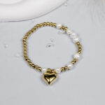 Brățară elegantă placată cu aur 14K – realizată din oțel chirurgical pentru un plus de rafinament și durabilitate, Naiara®