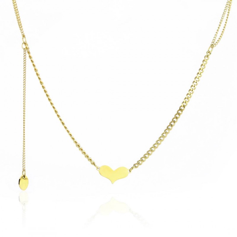 Colier elegant din oțel chirurgical – durabilitate și rafinament într-un design clasic, lungime 44 cm, Naiara®1 Colier elegant din oțel chirurgical – durabilitate și rafinament într-un design clasic, lungime 44 cm, Naiara®