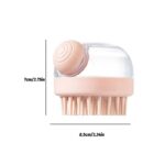 Dispozitiv masaj pentru scalp cu dispenser pentru ulei si masca pentru par, Naiara®
