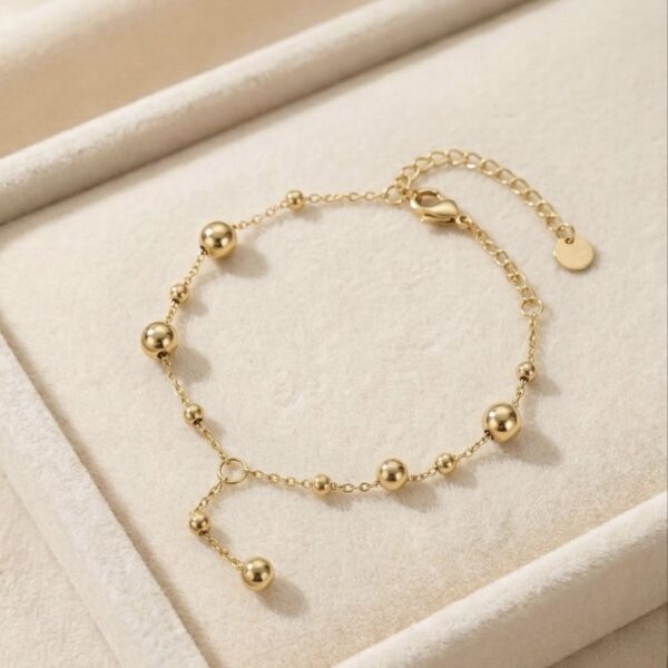 Brățară elegantă placată cu aur 14K – realizată din oțel chirurgical pentru durabilitate și rafinament, Naiara®