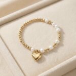 Brățară elegantă placată cu aur 14K – realizată din oțel chirurgical pentru un plus de rafinament și durabilitate, Naiara®