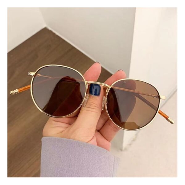 Ochelari de soare de calitate superioară cu cadru metalic și protecție UV 400, Naiara®