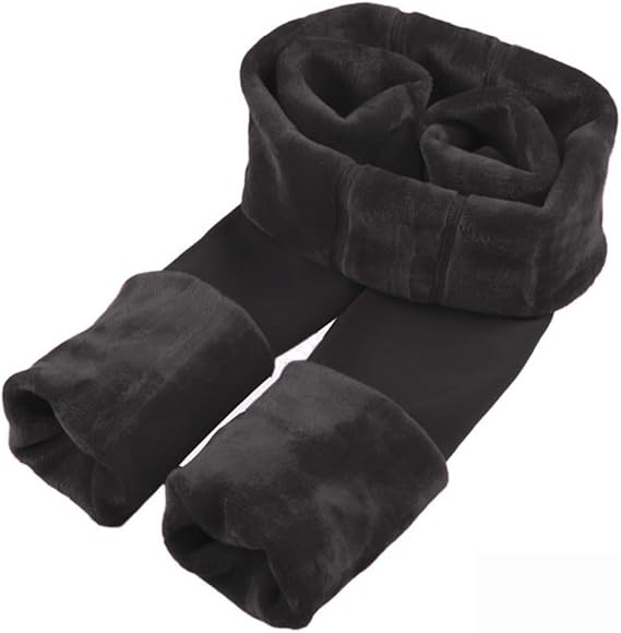 Colanți damă îmblăniți cu talie înaltă – model călduros pentru iarnă, Noem®