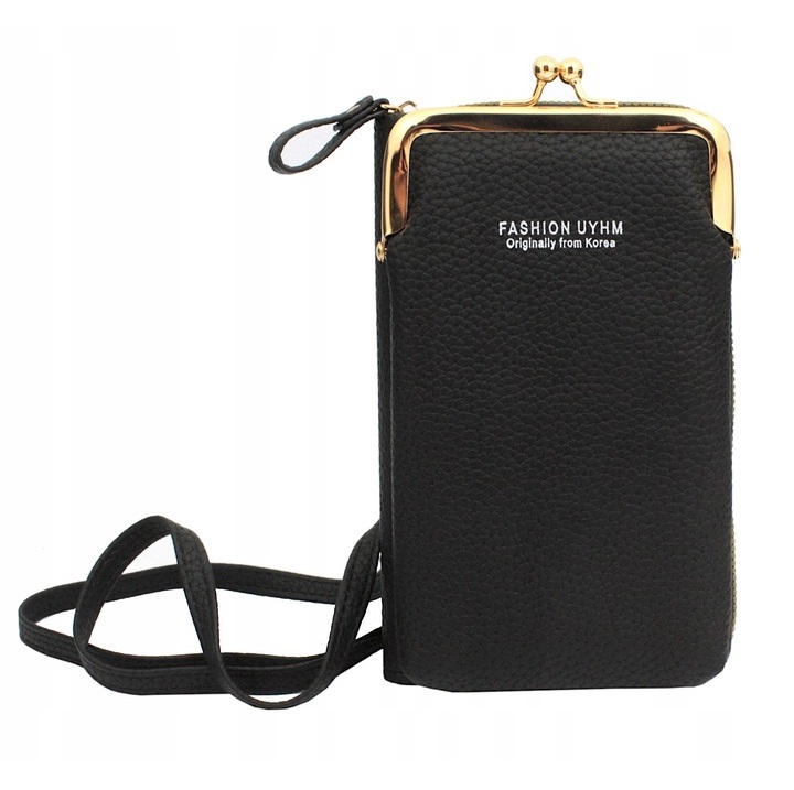 Mini geantă damă – portofel pentru telefon, clutch sau crossbody, 20 x 11cm, Noem® Mini geantă damă – portofel pentru telefon, clutch sau crossbody, 20 x 11cm, Noem®