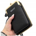 Mini geantă damă – portofel pentru telefon, clutch sau crossbody, 20 x 11cm, Noem®