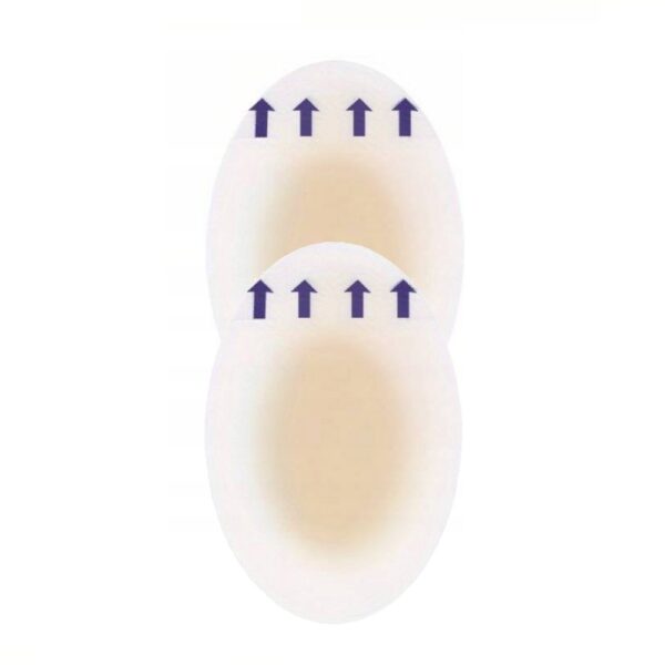 Plasture din silicon pentru calcaie, protejează împotriva presiunii și frecării, Noem®