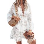 Rochita de plaja din dantela, marime universala, Noem®