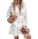 Rochita de plaja din dantela, marime universala, Noem®