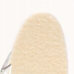 Set 2 Branturi tip talpic cu spuma izolatoare de latex acoperite cu blana de miel, 36-46, Noem®