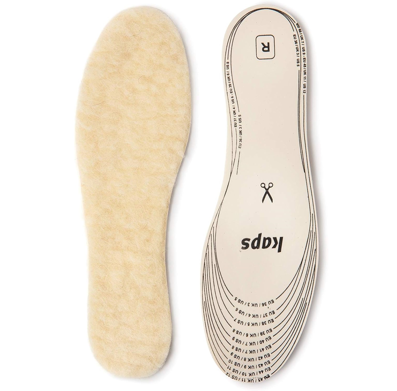 Set 2 Branturi tip talpic cu spuma izolatoare de latex acoperite cu blana de miel, 36-46, Noem®6 Set 2 Branturi tip talpic cu spuma izolatoare de latex acoperite cu blana de miel, 36-46, Noem®