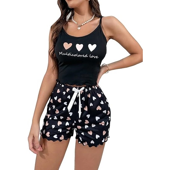 Set-pijama-2-piese-imprimeu-inimoare-multicolore-marime-universala-Noem®5