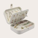 Cutie organizatoare pentru bijuterii, 5x16x11 cm,Gonga® Alb