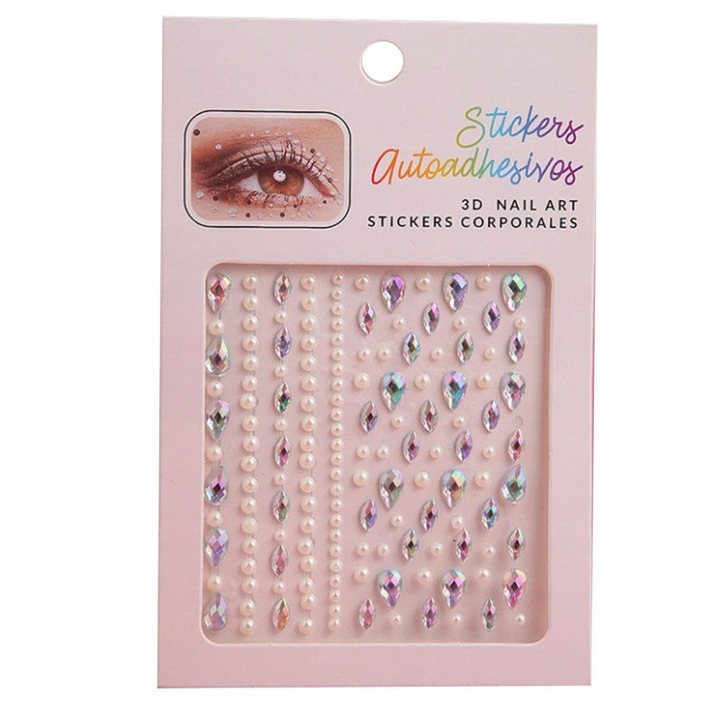 Autocolante autoadezive cu cristale si perle, Noem®