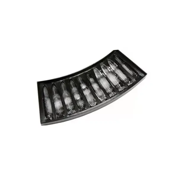 Forma pentru cuburi de gheata model glont, Gonga® Negru