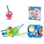 Joc interactiv Prinde Pestele, 15 pesti, multicolor Multicolor - imagine 2